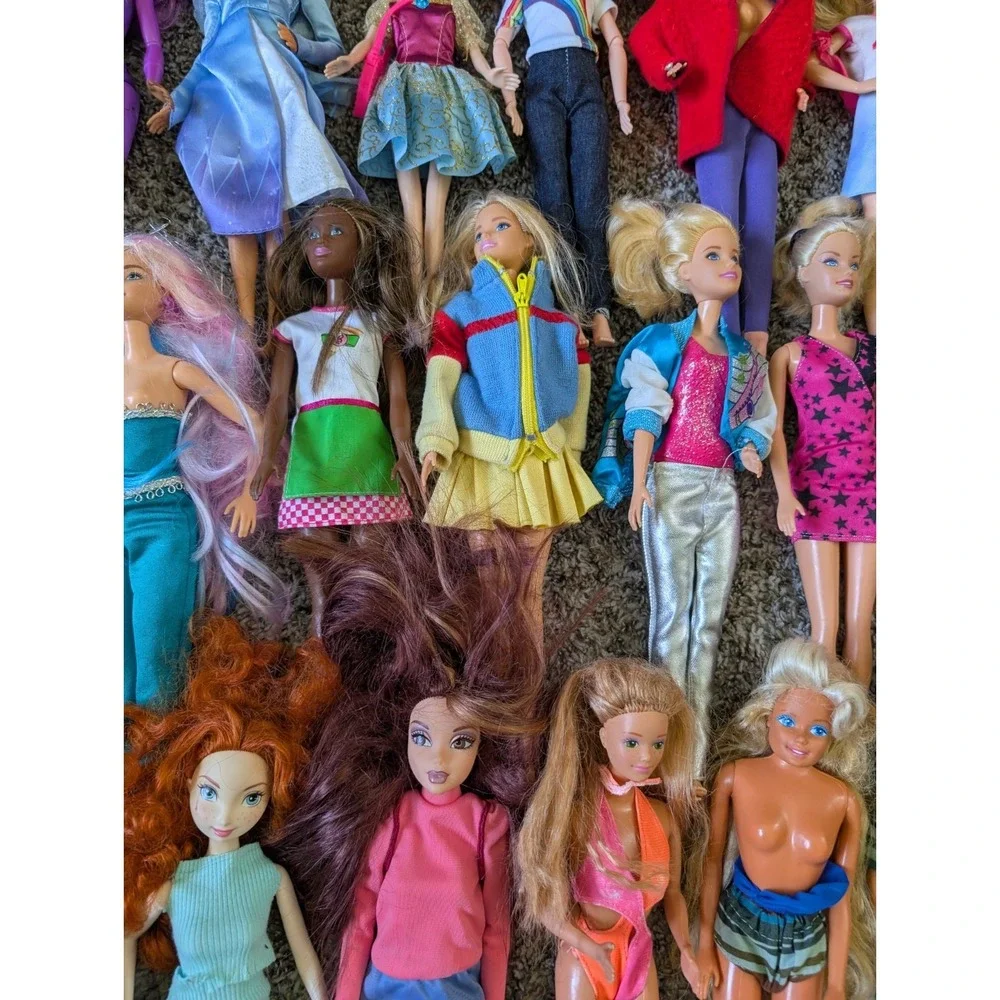 Vintage Barbie Ken Doll Lot 36 Mattel Mixed Bundle Collection RARE 60s 90s 00s